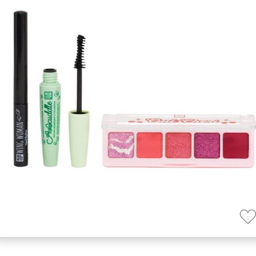 THE BEAUTY CROP Eyes Amour Set Eyeshadow, Eyeliner, and Mascara In Black